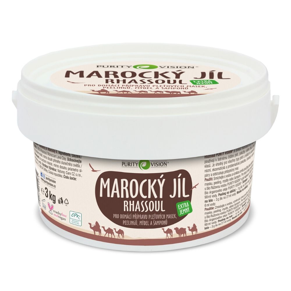 Argilla Marocchina Rhassoul 3 kg
