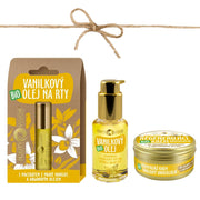 Set di cura alla vaniglia