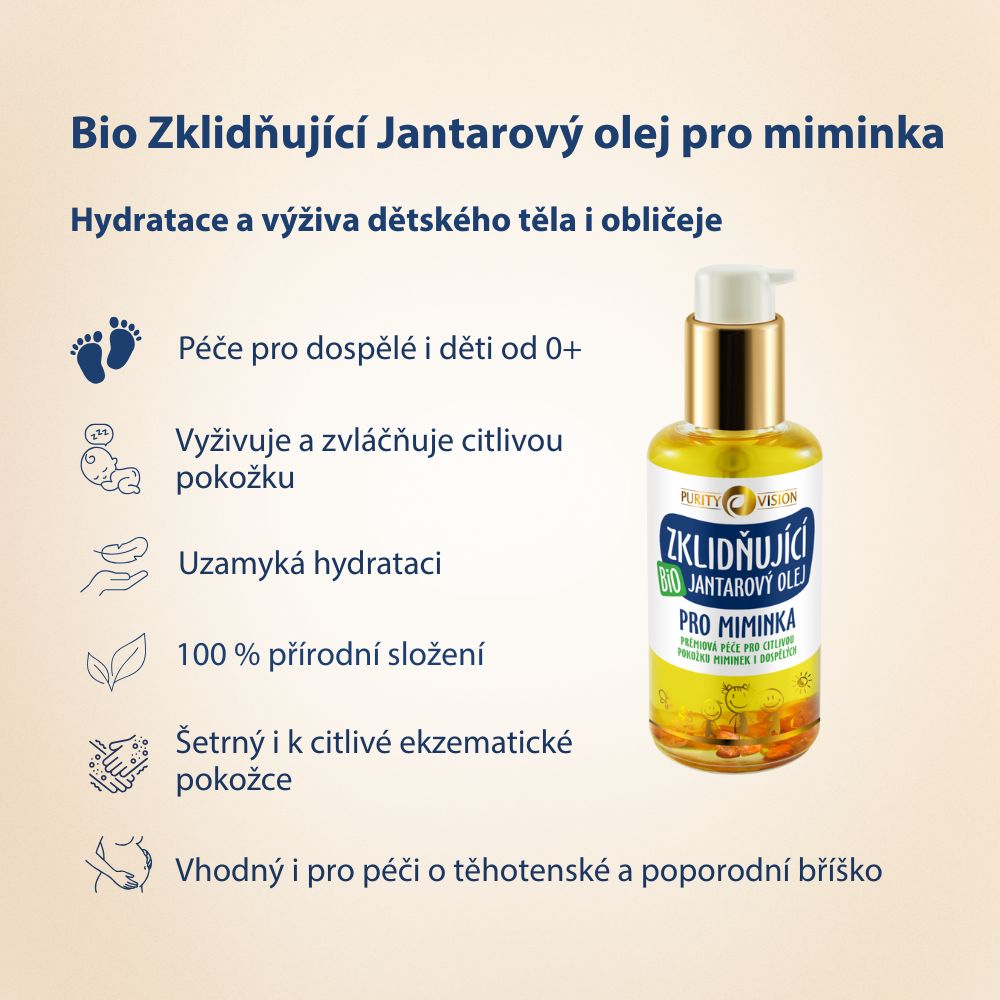 Olio Lenitivo all'Ambra Bio 95 ml
