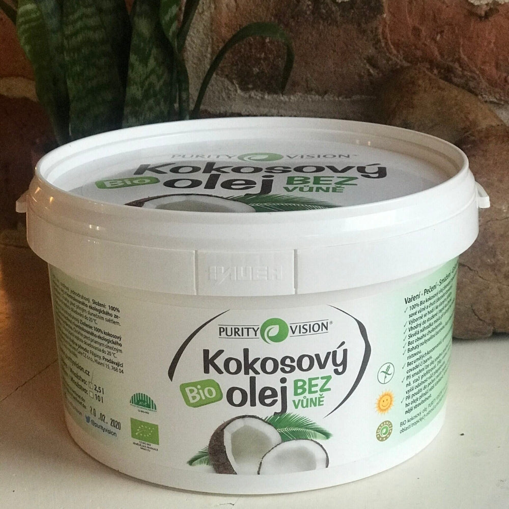 Olio di cocco Bio senza profumo 2,5 l