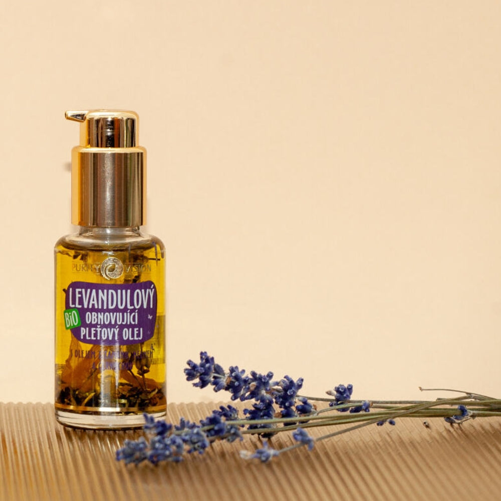Olio Viso Rigenerante Profondo alla Lavanda Bio 45 ml
