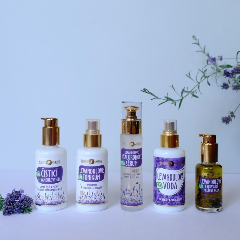 Rituale Viso Bio alla Lavanda