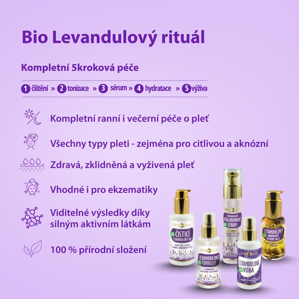Rituale Viso Bio alla Lavanda