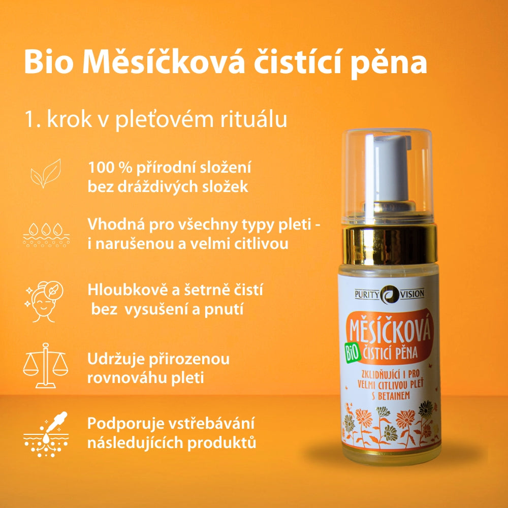 Schiuma Detergente alla Calendula Bio 90 ml