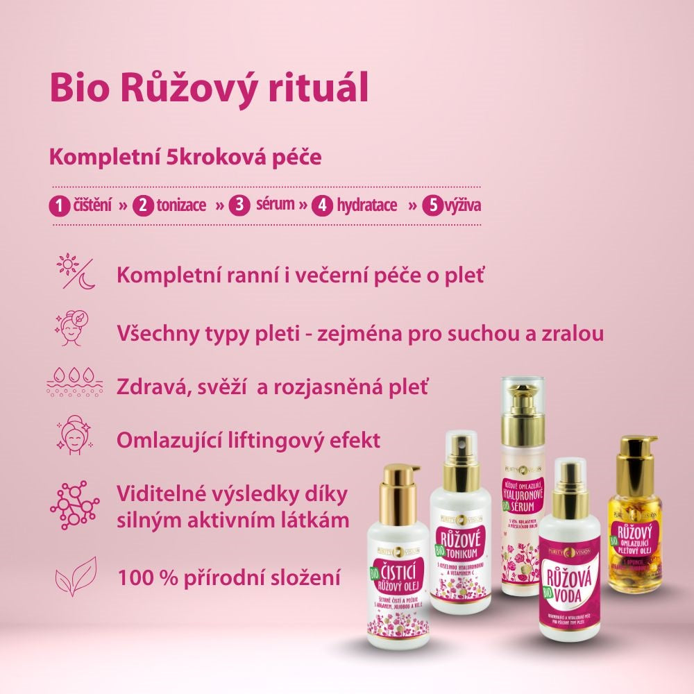 Rituale Viso Bio alla Rosa