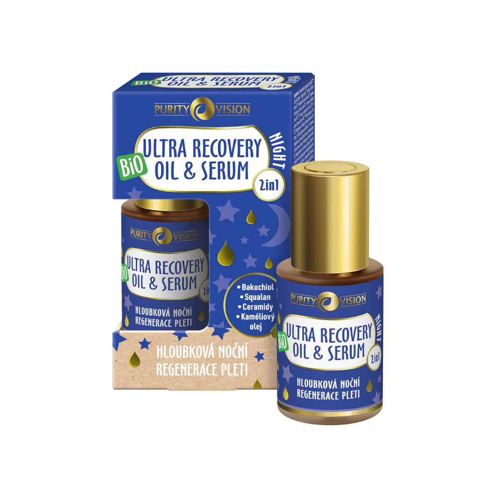 Olio & Siero Notte Bio Ultra Recovery 2in1 30 ml